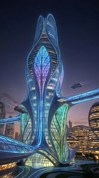 Futuristic city