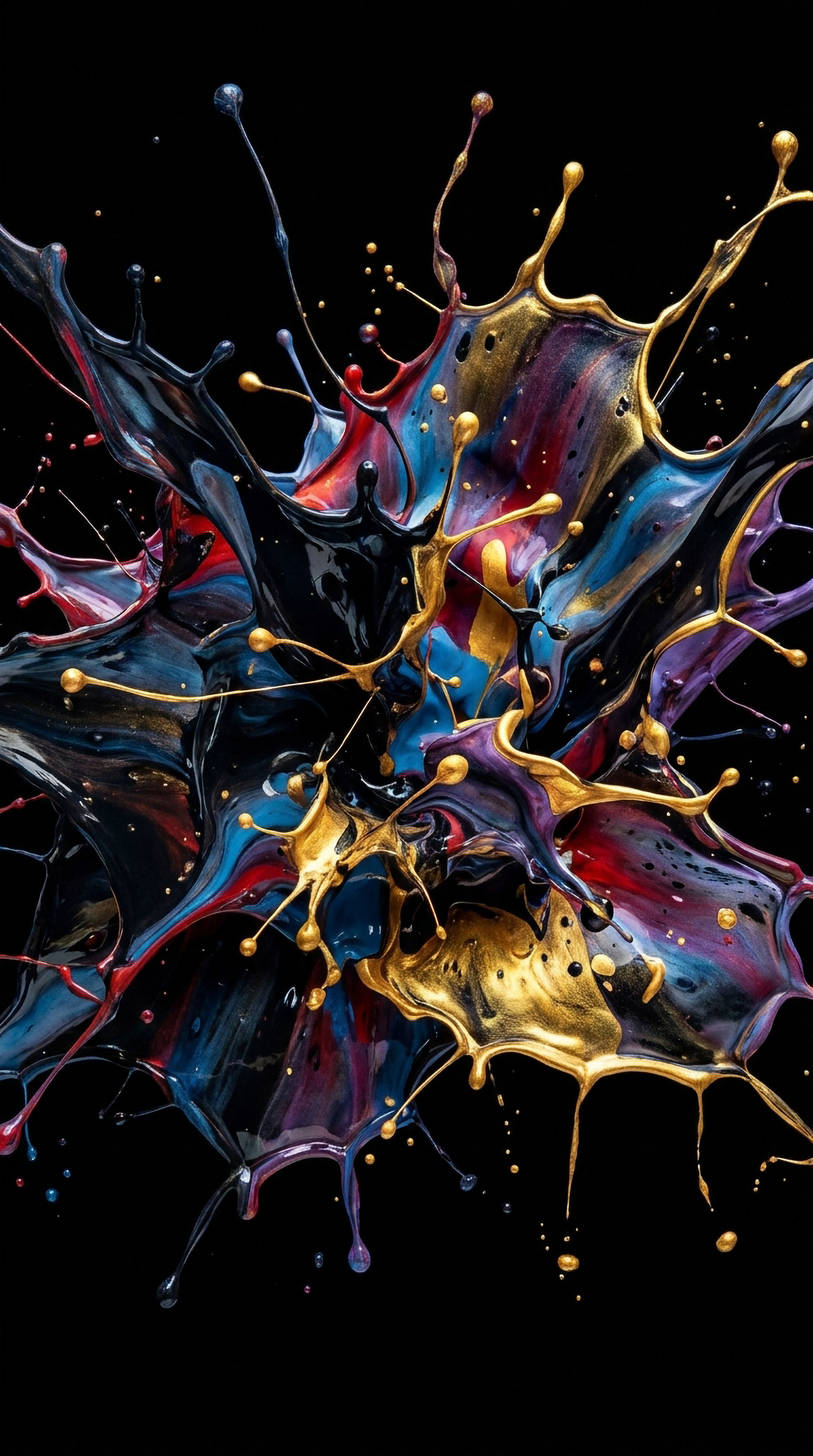 Paint Splash free mobile wallpaper